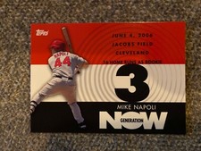 2007 Topps Generation Now Insert Angels #GN105 Mike Napoli Baseball Card
