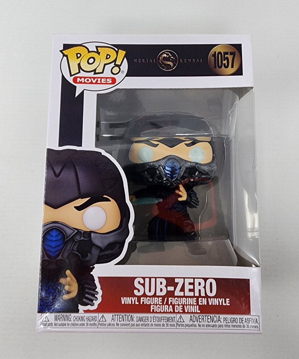 Funko Pop! Vinilo: Mortal Kombat - Sub-Zero (Metálico) #1057 Nuevo Stock Antiguo