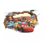 Cars Auto XXL Lightning Mcqueen Wandtattoo Sticker Wand Deko Kinderzimmer Jungen