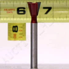 Porter Cable 43448PC 1/2" Dovetail Carbide Tip Router Bit 14Deg Reverse Rotation