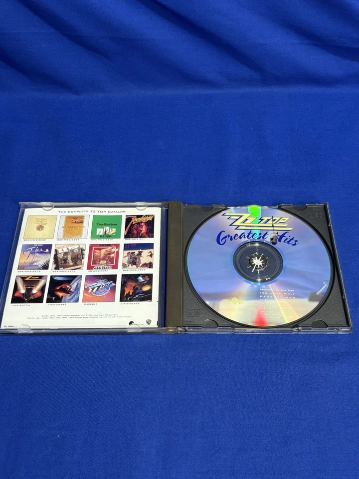 CD Lot Of 5 ZZ Top CDs Greatest Hits Classic Rock Best Of Eliminator Antenna - Image 3 of 4