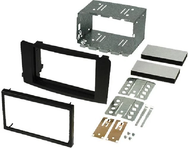 Kit Facade Autoradio KA198B compatible avec Mercedes ML W164 05-11 noir - Photo 1/1