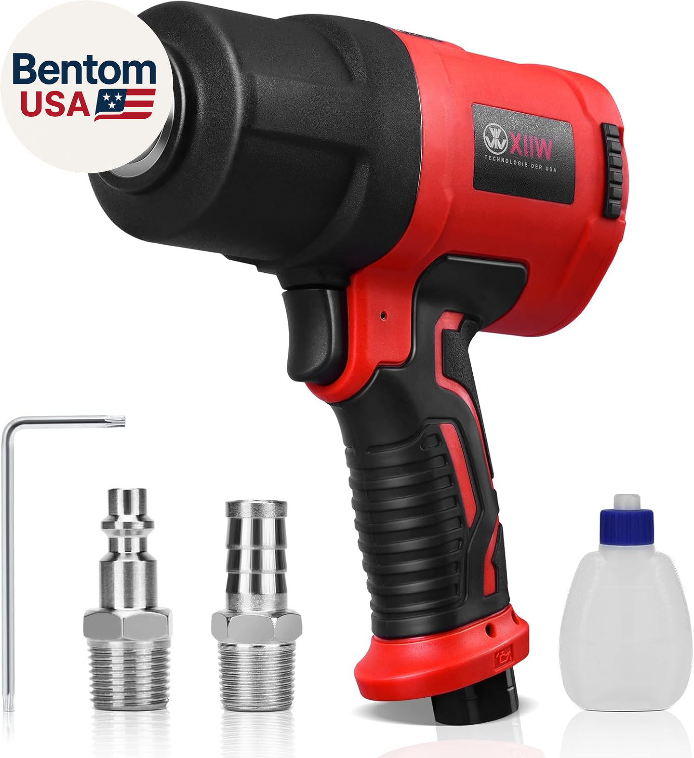 3/4 Inch Air Impact Wrench, Max Nut-Busting Torque 1950 Ft-L