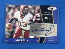 2009 SAGE HIT Autographs Mike Reilly Central Washington Wildcats