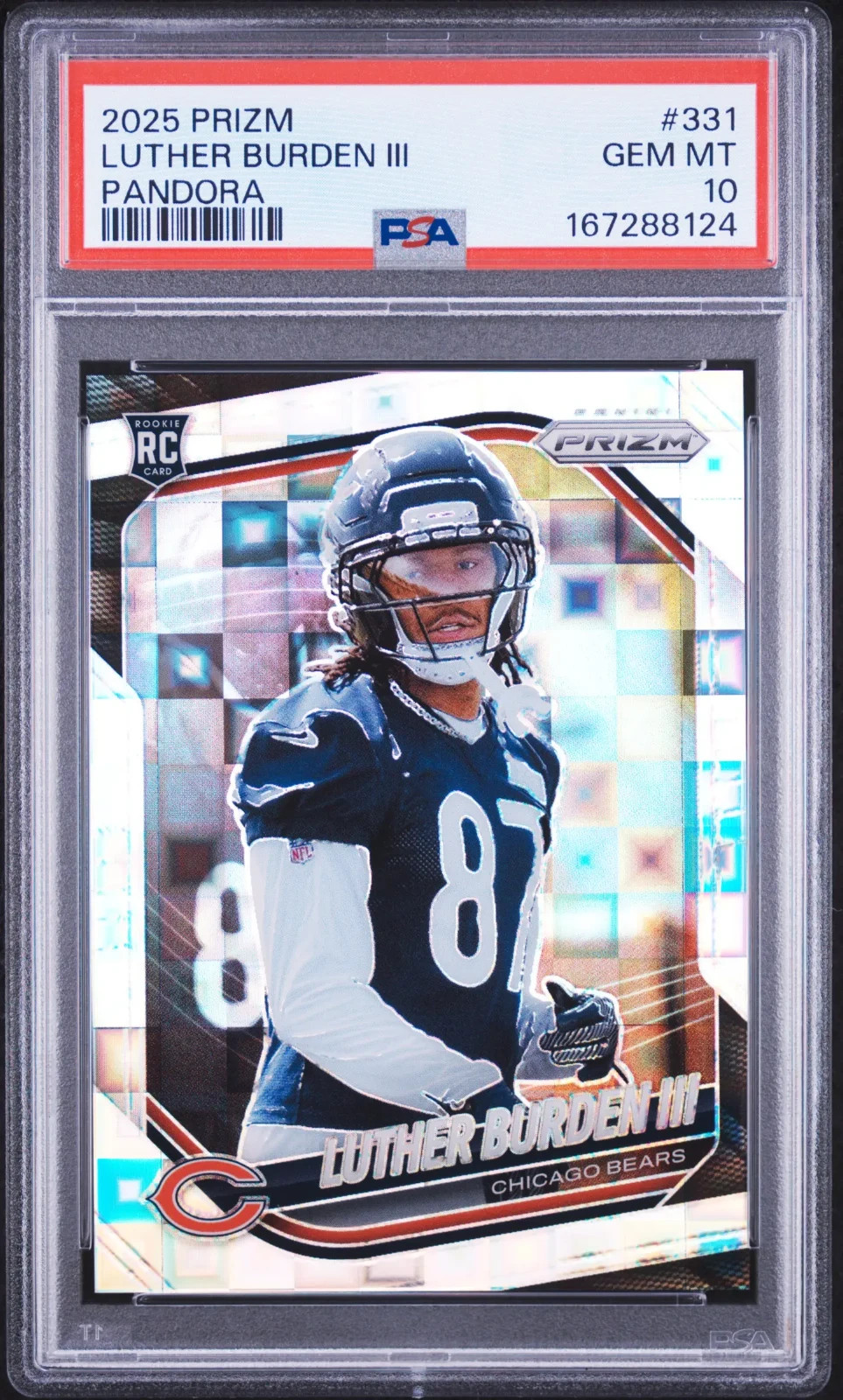 Luther Burden Panini Prizm #331 Pandora