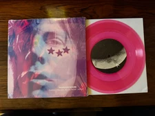 THURSTON MOORE - THREE GRACES ALICE MOKI JAYNE - UK - 7" SINGLE - LTD ED PINK
