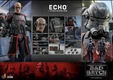 Hot Toys TMS042 Star Wars The Bad Batch Echo SEALED SHIPPER