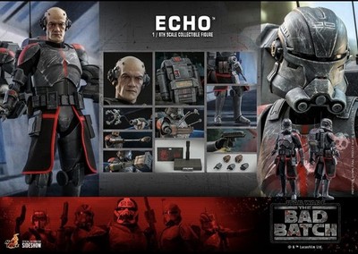 Hot Toys TMS042 Star Wars The Bad Batch Echo SEALED SHIPPER