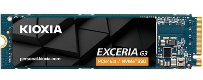 Festplatte KIOXIA EXCERIA G3 SSM 1TB, M.2 2280, PCIe 5.0 x4 (LVC10Z001TG8) neu