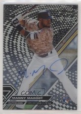 2017 Topps High Tek Blackout Auto /50 Manny Margot #HT-MMA Auto 9h0