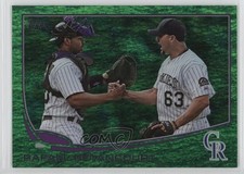 2013 Topps Emerald Foil Rafael Betancourt #604 12zm