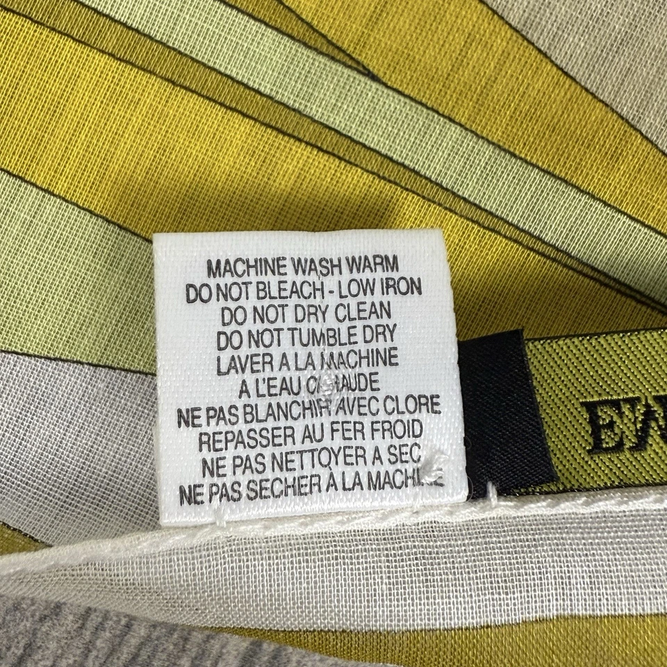 Pañuelo cuadrado de algodón Emilio Pucci multicolor auténtico Foto 3 de 4