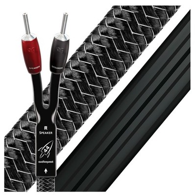 AudioQuest Rocket 44 Speaker Cables w/ SureGrip 300 BFA/Banana Connectors - 10