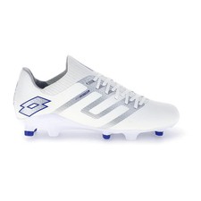 Lotto Maestro 300 VI FG Size 10.5 "White/Blue/Silver" Men's Soccer Cleats