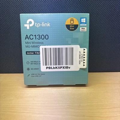 TP-Link AC1300 USB WiFi Adapter (Archer T3U) 2.4G/5G Dual Band Wireless NEW 