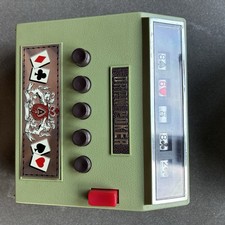 Vintage 1971 Waco Draw Poker Hand Held Electronic Game
