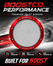 4 Turbo Inlet Screen Filter Red Stainless Steel Mesh High Flow Compact 4 Turbo Inlet Screen Filter Red Stainless Steel Mesh High Flow Compact