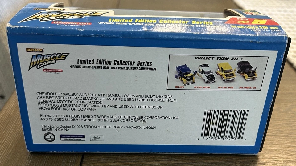 Lot Of 4 Hard Body Muscle Cars. From Tootsie Toy - Image 3 of 4