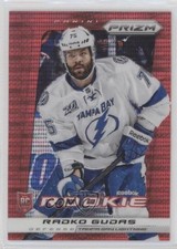 2013-14 Panini Prizm Target Red Pulsar Prizm Radko Gudas #285 2o7