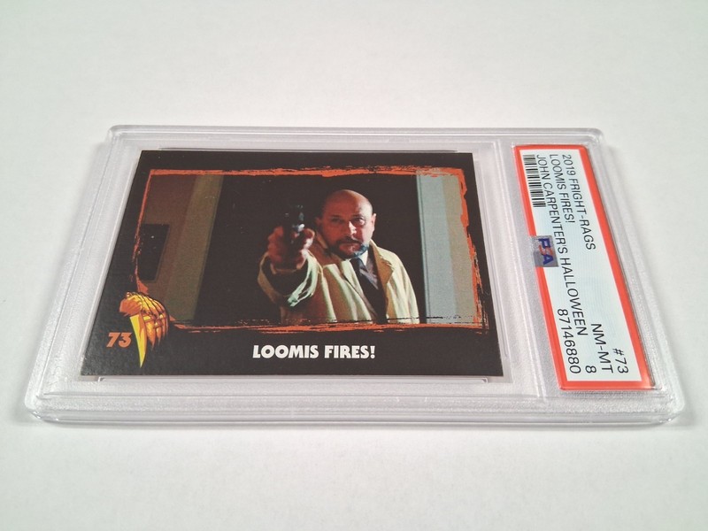 2019 Fright Rags Halloween "Loomis Fires!" Movie Card PSA 8 POP 1, 0^