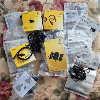Cochlear Nucleus Konvolut Zubehör Adapter Magnet Monitor Audio Cable Batterie