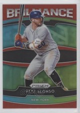 2020 Panini Prizm Brilliance Red Prizm Pete Alonso #B-3 0a4s
