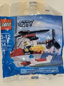 Lot Lego Atlantis Mini Sub 30042 & City Helicopter 4900 Polybag Sealed