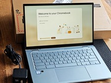 Chromebook laptop Asus 14" FLIP 360 C433T 8gb Ram 64gb emmc Very good condition.