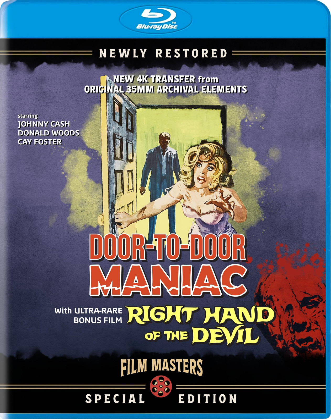 Door To Door Maniac + The Right Hand Of The Devil: Double Feature (Blu-ray)
