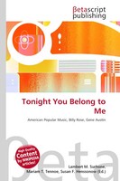 Lambert M. Surhone (U. A.) | Tonight You Belong To Me | Taschenbuch | Englisch