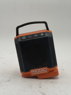 #ad RIDGID 18v Cordless Bluetooth Speaker Tool Only R84088 $39.97