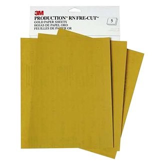3M 2539 216U 11" x 9" P400 Grit Aluminum Oxide Sanding Sheet 50 Pieces
