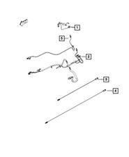 Genuine Mopar Console Wiring 52112467ad
