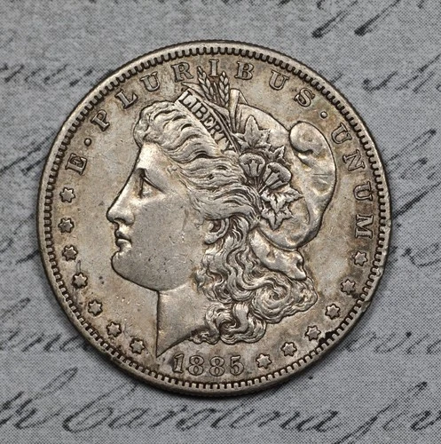 1885-S Morgan Dollar Tough Date XF! #EXQ9