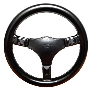 Italvolanti Formel Steering Wheel 320mm Black Leather Admiral