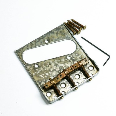 AGP   - Telecaster   Cut Down Sides Aged Relic 3-Saddle Bridge with Compensated