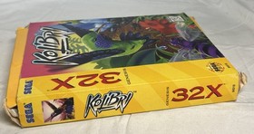 Kolibri Sega Genesis 32x CIB Complete w Box Manual Authentic Sleeve Tested