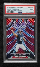 2024 Panini Rookies & Stars Airborne Red Plaid Caleb Williams PSA 9 MINT 00em