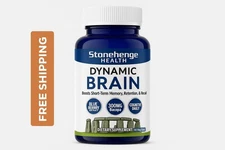 Dynamic Brain Supplement Focus, Memory & Clarity Support, 60 Capsules