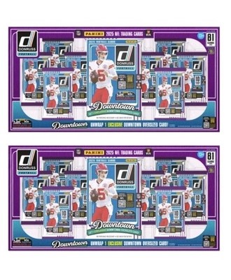 2025 Panini Donruss NFL Football Bundle From Costco - 2 Pack 