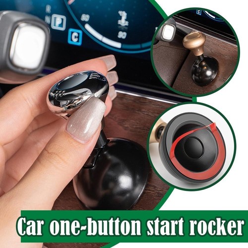 *Car One Button Start Lever, Car Push to Engine Start Nice Rocker Stop X5E0 - Picture 15 of 22