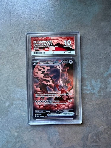 Bloodmoon Ursaluna ex 168/131 | Prismatic Evolutions | Ace 10 | SIR |Pokemon TCG