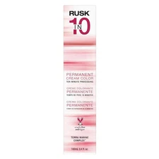 Rusk In 10 Permanent Cream Color, 3.4 oz-Choose Yours