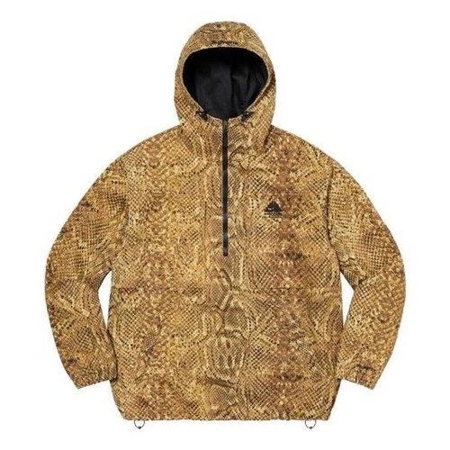 Veste Supreme Nike ACG DN3247 277 Denim Gold All Over peau de serpent taille L