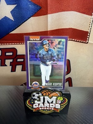 Mark Vientos 2026 Topps Series 2 Purple Holo Foil #646 /250 Mets
