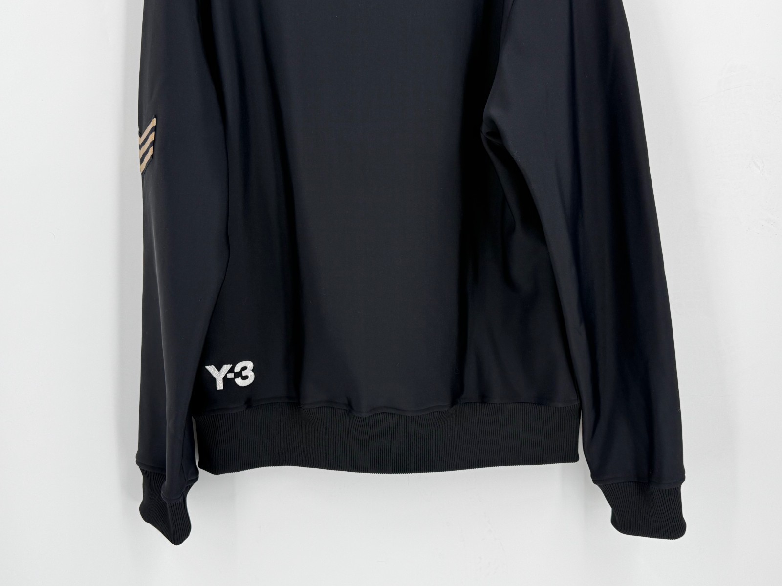 Adidas Y-3 Yohji Yamamoto Black Gold Full Zip-Up Trac… - Gem
