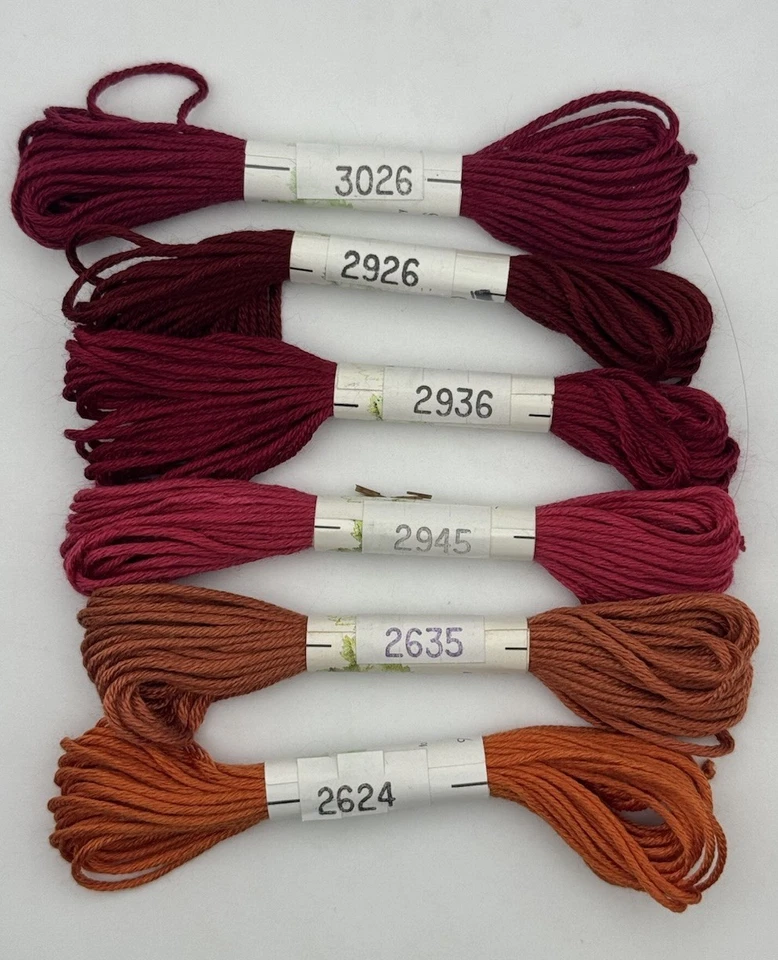 Soie D’ Alger Silk Floss Lot of 36 Skeins- (see Photos For Color Code) - Image 3 of 4