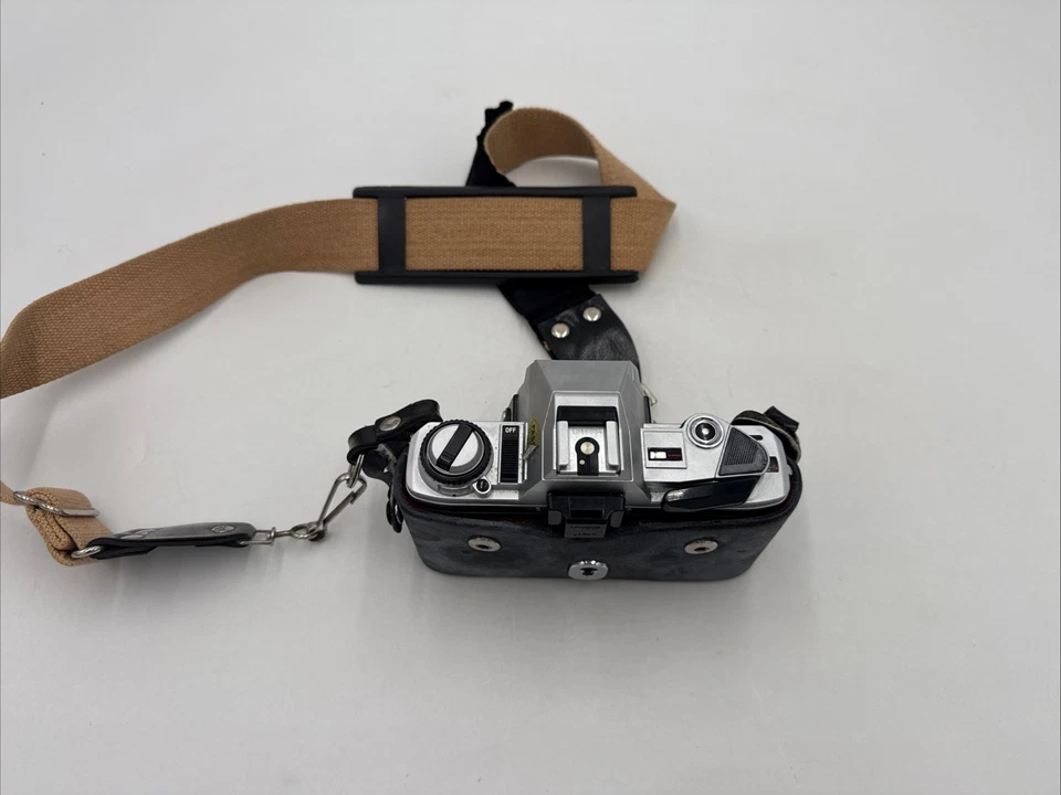 Minolta X-370 35mm Film Camera Body, Chrome - Image 3 of 4