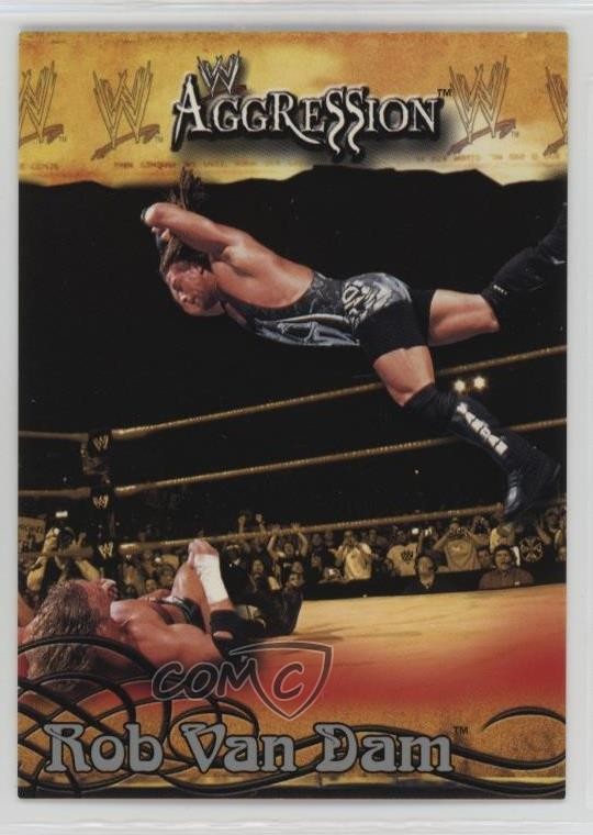 2003 Fleer WWE Aggression Rob Van Dam #28 0q3