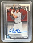 2024 Bowman Draft Caleb Bonemer Chrome Auto 1st Prospect #CPA-CBO White Sox
